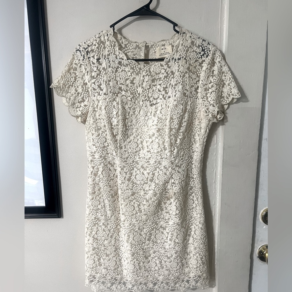 Pins and Needles lace dress with built in liner from Urban Outfitters.